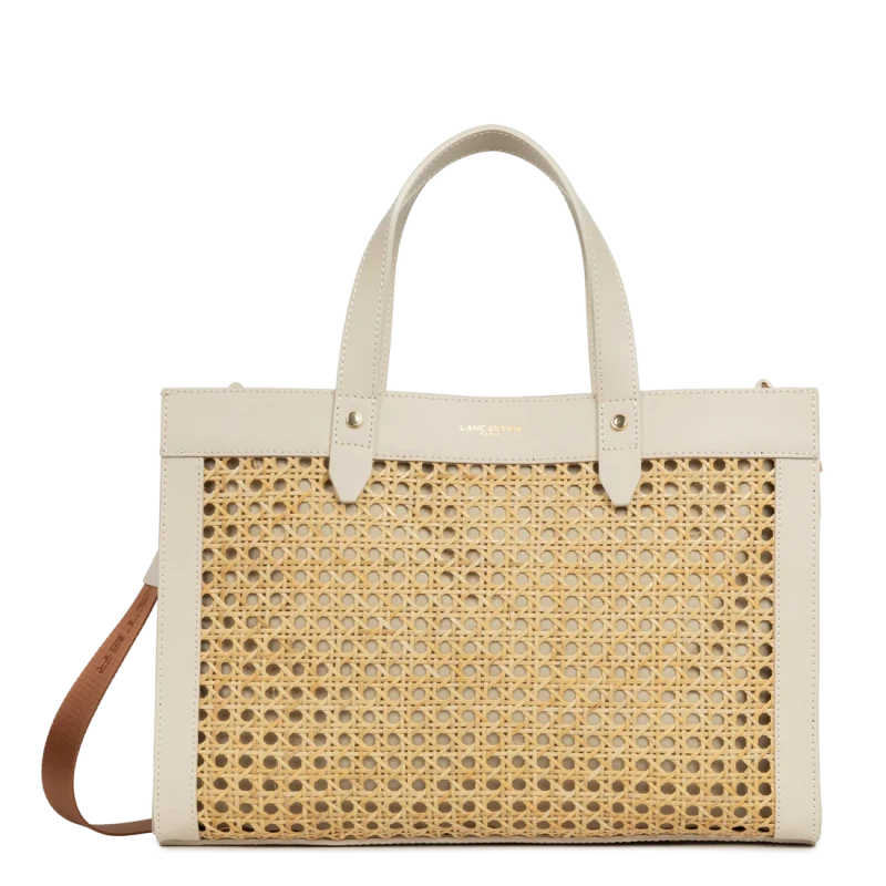 Lancaster Medium Tote Bag Cannage Rotin
