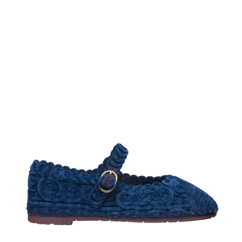 Flabelus Mary Jane Kyra Navy