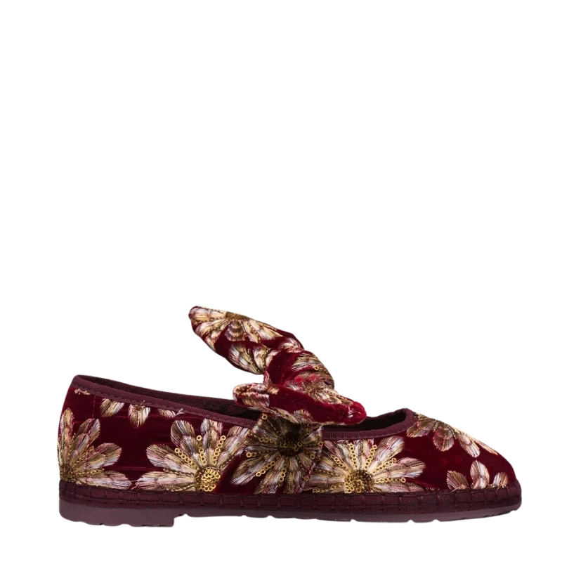 Flabelus Lyra Petal Burgundy