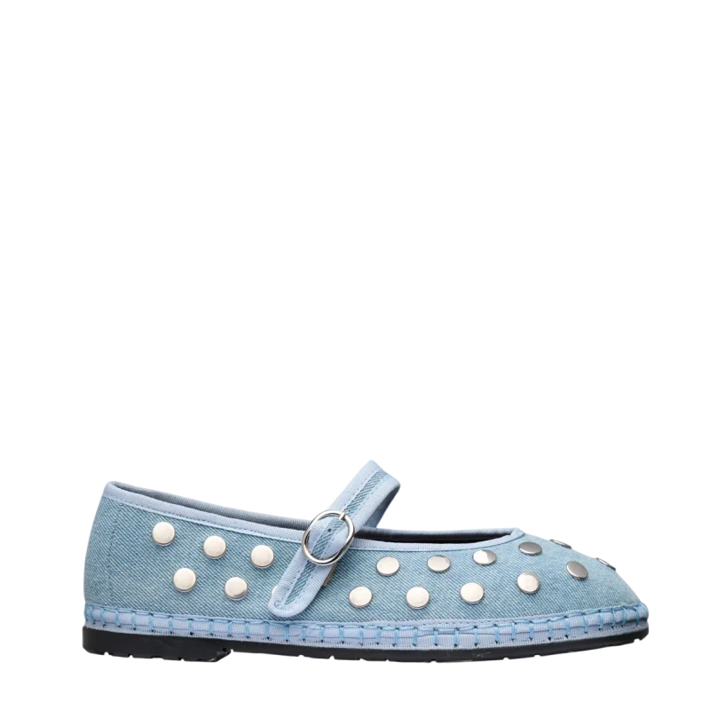 Flabelus Mae Silver Light Denim